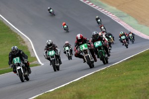 Andy Saunders and Jonny King coming out of Paddock Hill